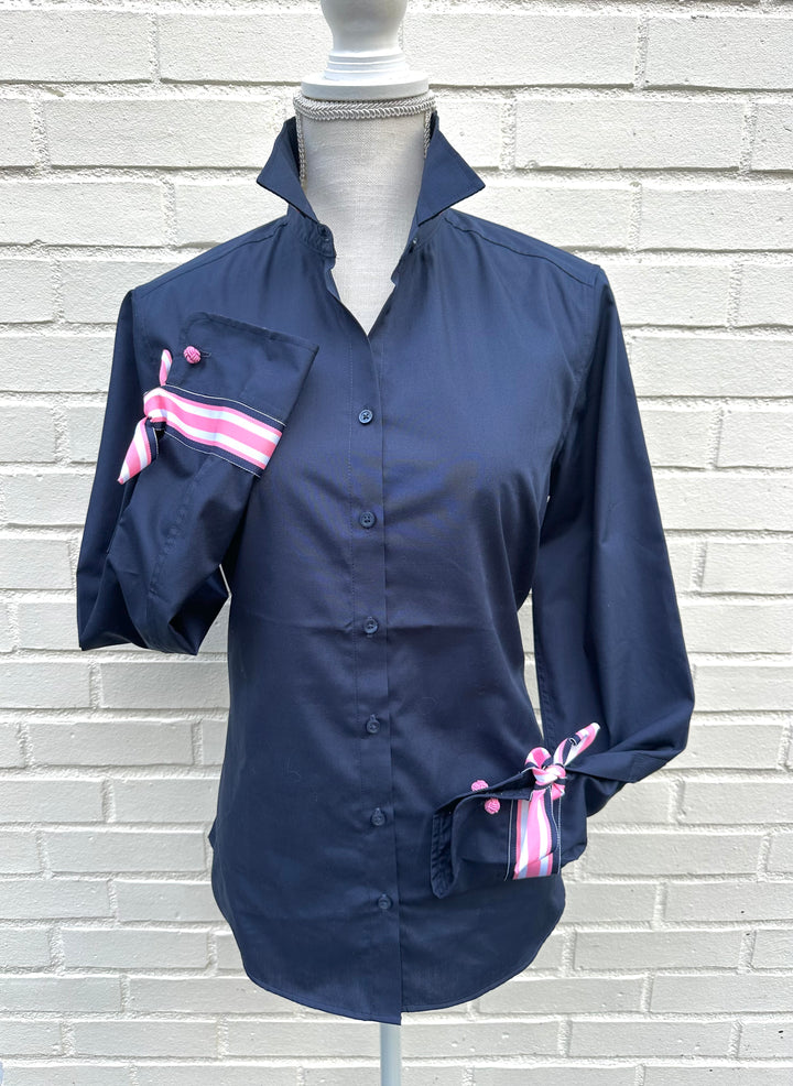 Audrey Ribbon French Cuff Shirt (RFC47)