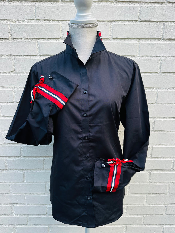 Audrey Ribbon French Cuff Shirt (RFC45)