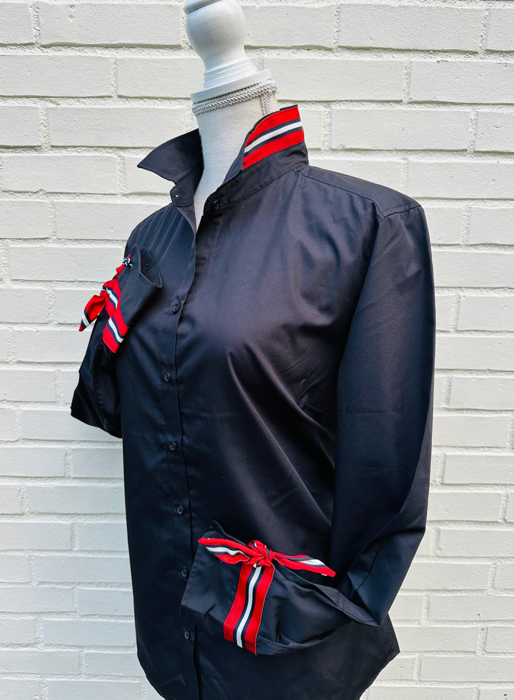 Audrey Ribbon French Cuff Shirt (RFC45)