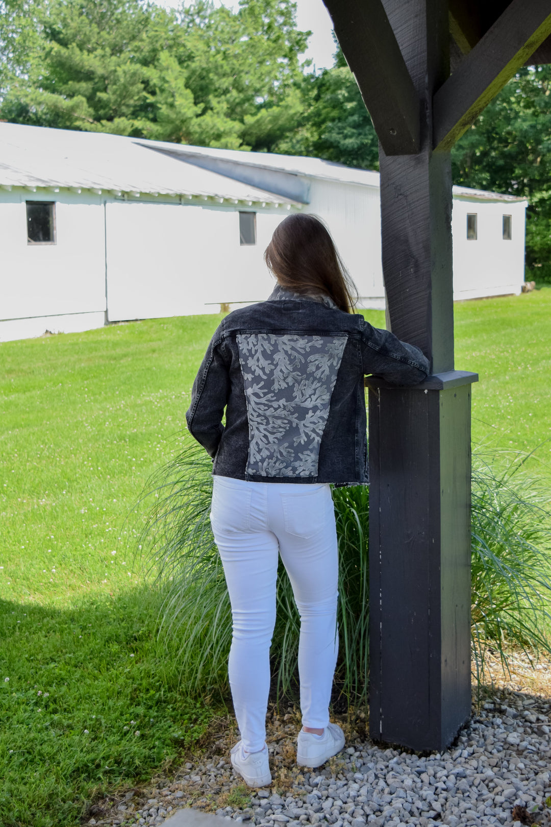 Jean jacket w jeans hot sale