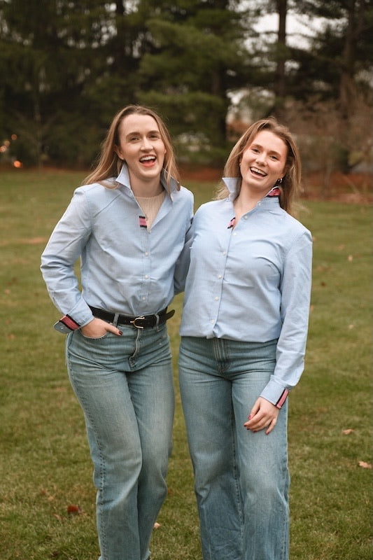 Casie2 Blue Oxford Shirt (Casie2 44)