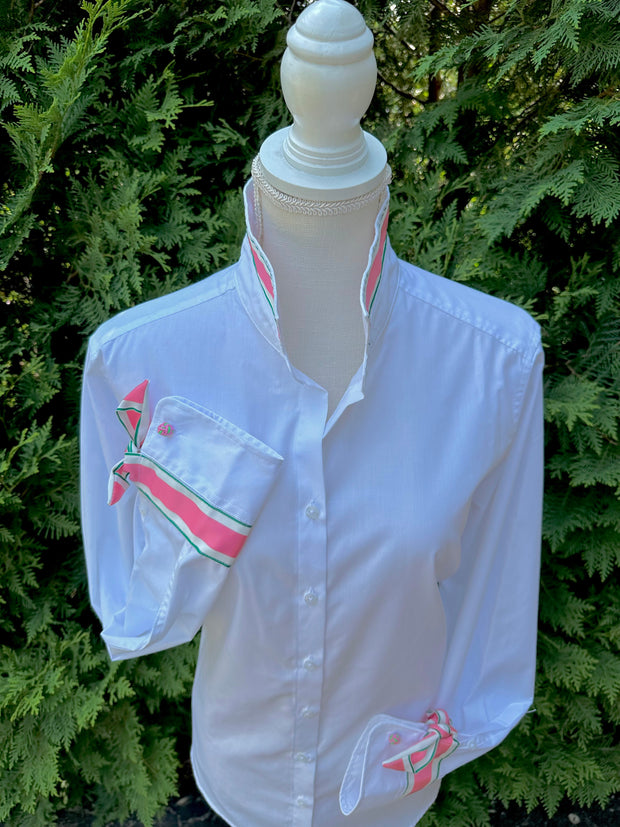 Audrey Ribbon French Cuff Shirt (RFC29)