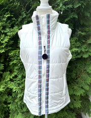 Maggie May Ribbon Puffer Vest (PF38)