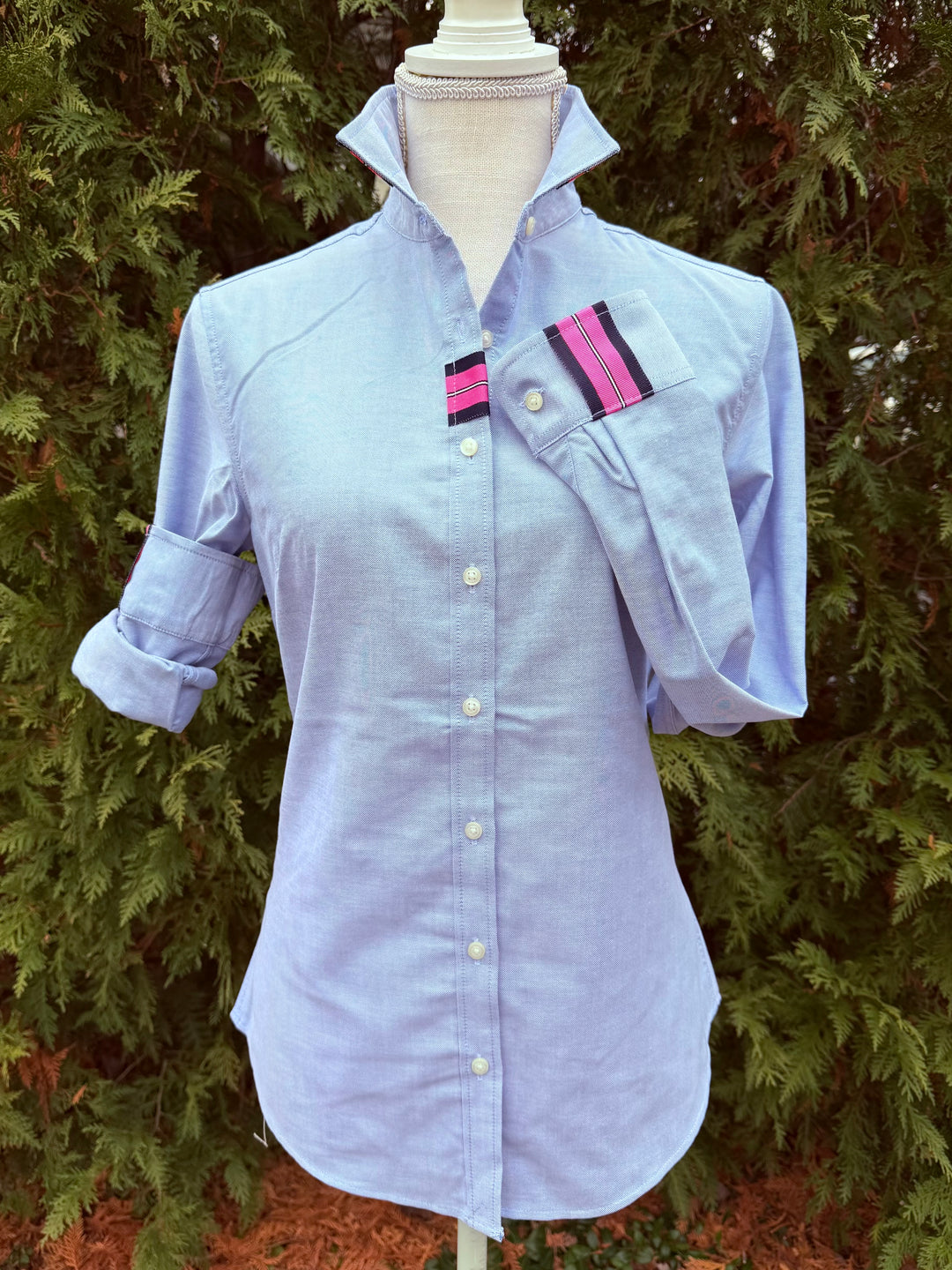 Casie2 Blue Oxford Shirt (Casie2 44)