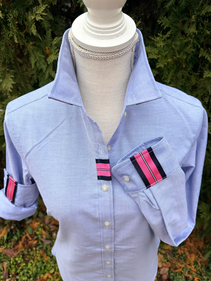 Casie2 Blue Oxford Shirt (Casie2 44)