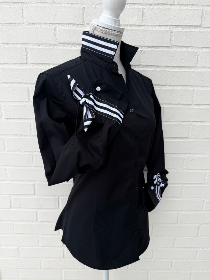 Audrey Ribbon French Cuff Shirt (RFC48)