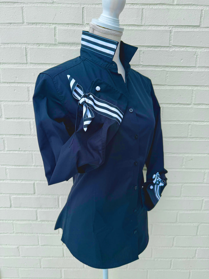 Audrey Ribbon French Cuff Shirt (RFC50)