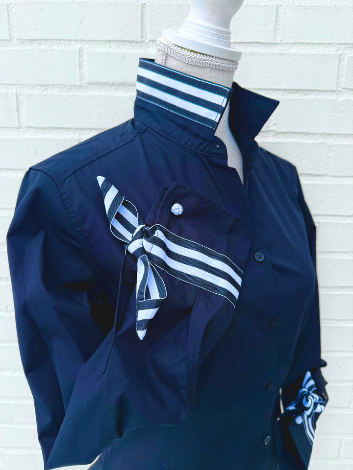 Audrey Ribbon French Cuff Shirt (RFC50)