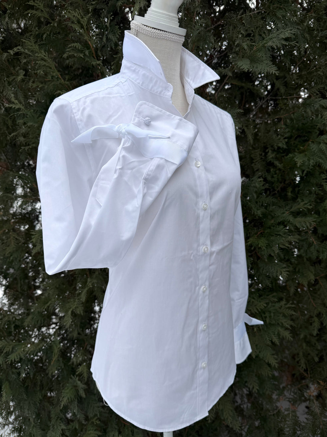 Audrey Ribbon French Cuff Shirt (RFC49)