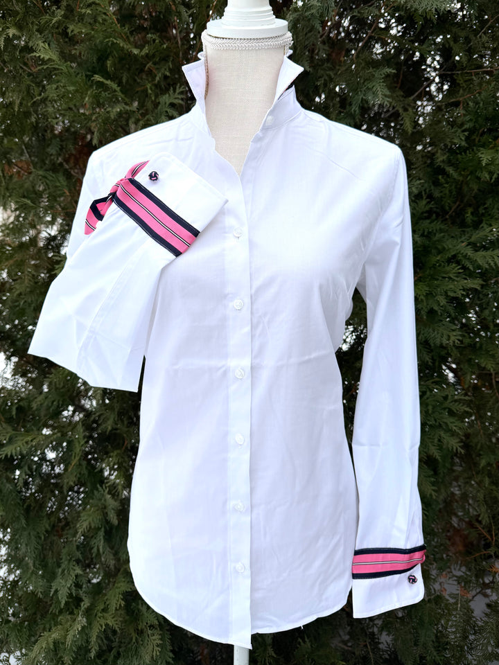 Audrey Ribbon French Cuff Shirt (RFC51)