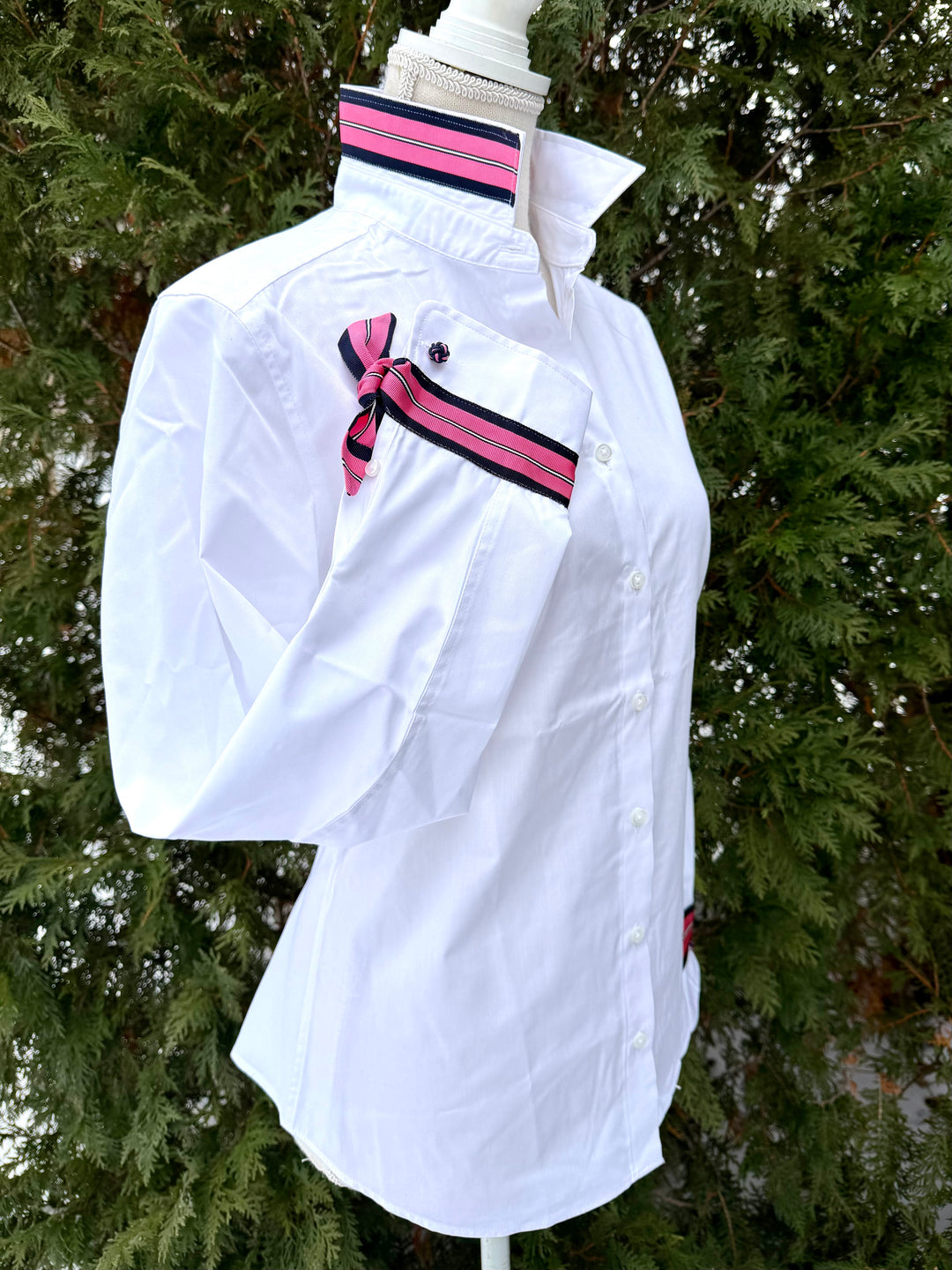 Audrey Ribbon French Cuff Shirt (RFC51)