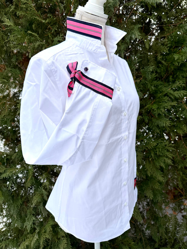 Audrey Ribbon French Cuff Shirt (RFC51)