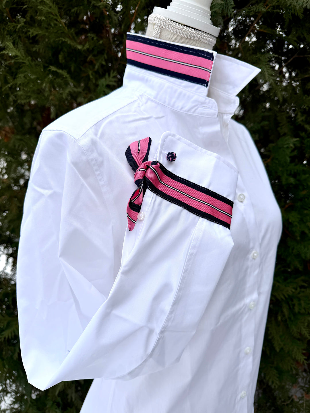 Audrey Ribbon French Cuff Shirt (RFC51)