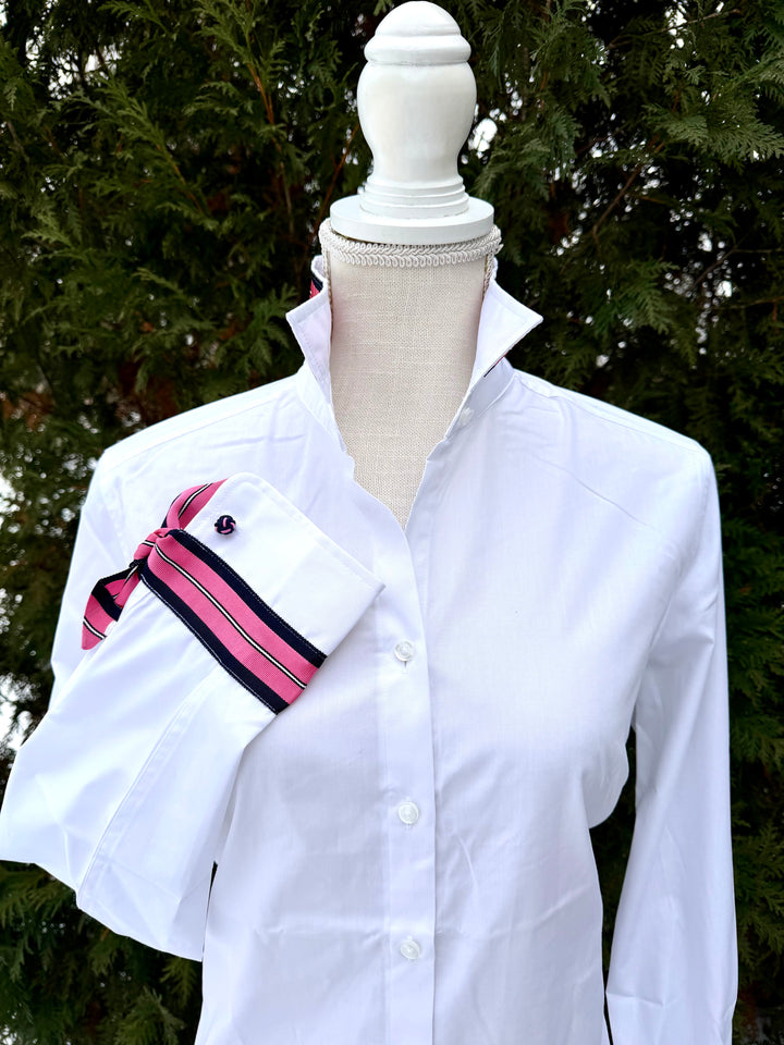 Audrey Ribbon French Cuff Shirt (RFC51)