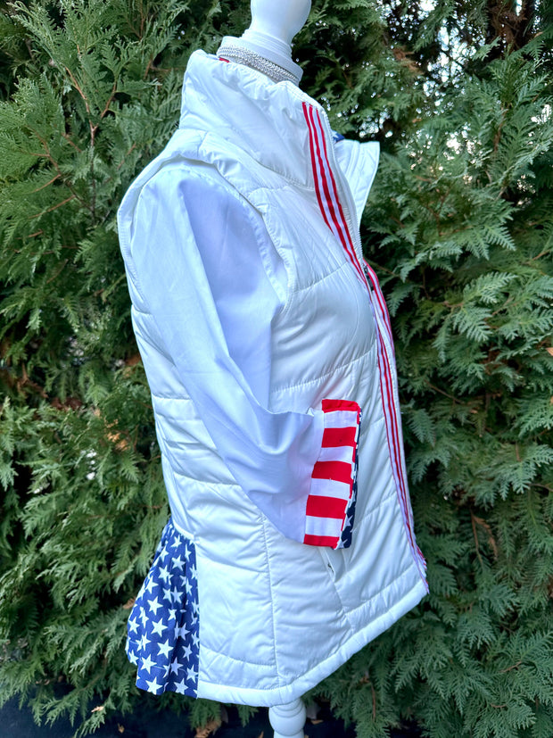 SALE - S ONLY - Maggie May Giddyup Puffer Vest (PFG05) *FINAL SALE*