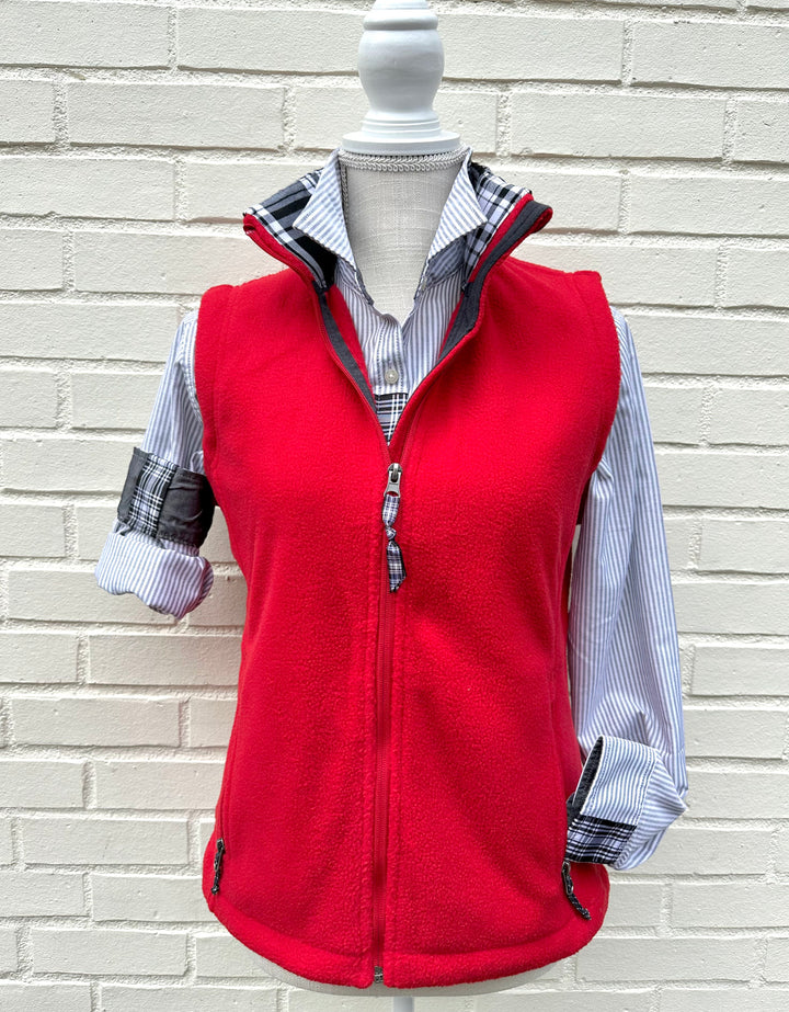 SALE - XL & 2XL ONLY - Marsha Fleece Vest (FV04) *FINAL SALE*