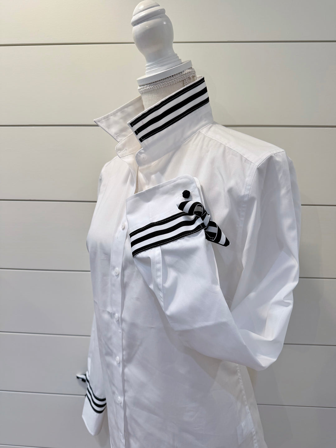 Audrey Ribbon French Cuff Shirt (RFC52)