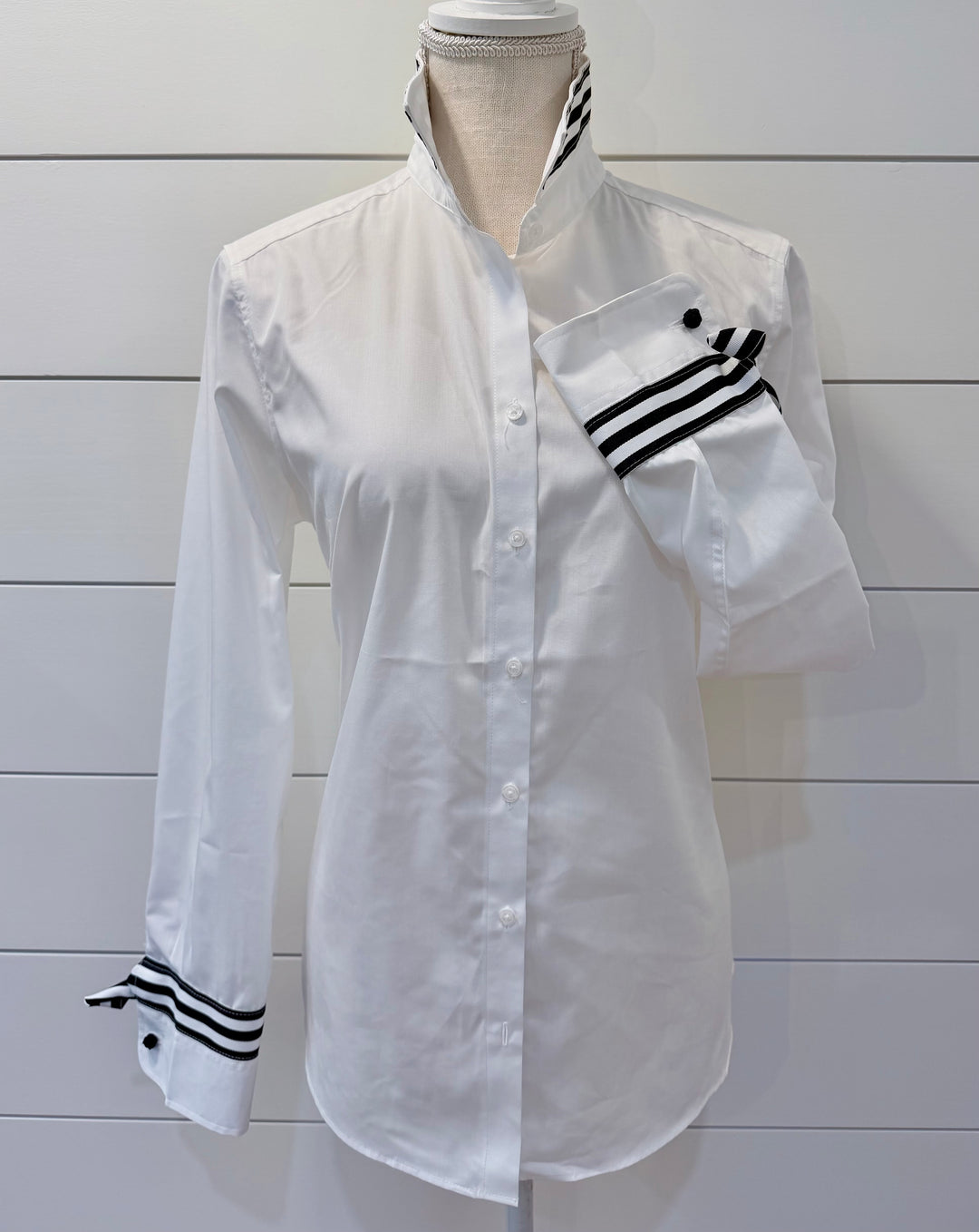 Audrey Ribbon French Cuff Shirt (RFC52)