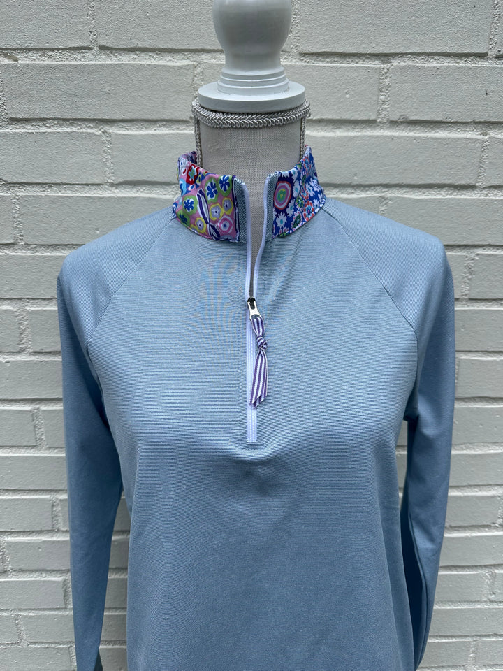 Janet 1/4 Zip Pullover w SPF 40 (SPF09)