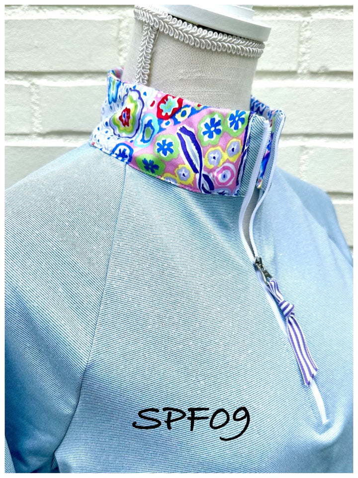Janet 1/4 Zip Pullover w SPF 40 (SPF09)