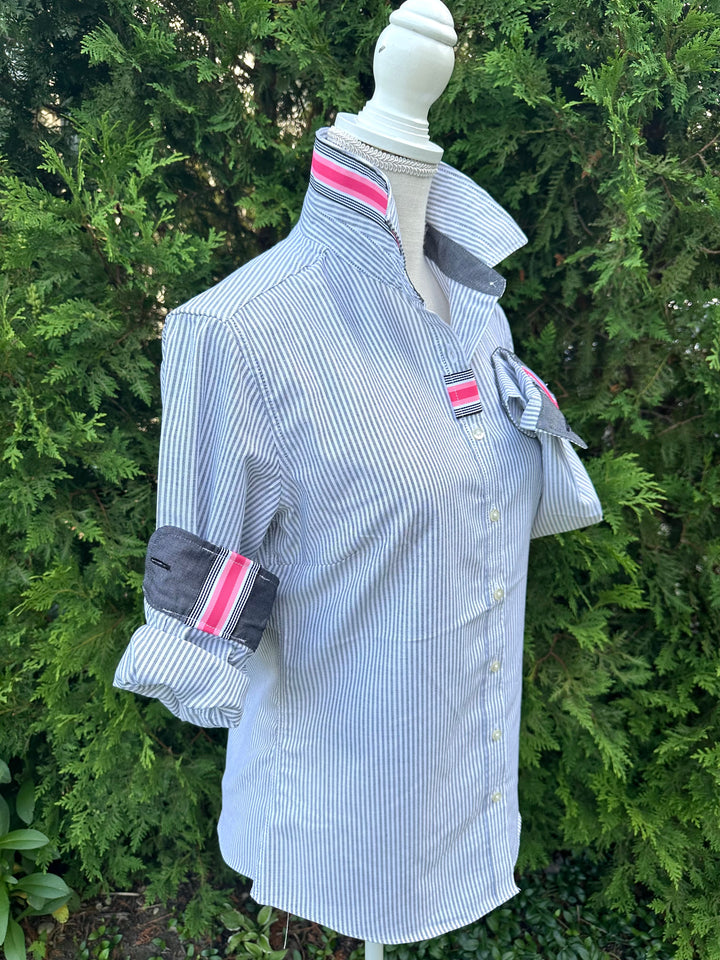 Casie2 Banker Stripe Oxford Shirt (Casie2 41)