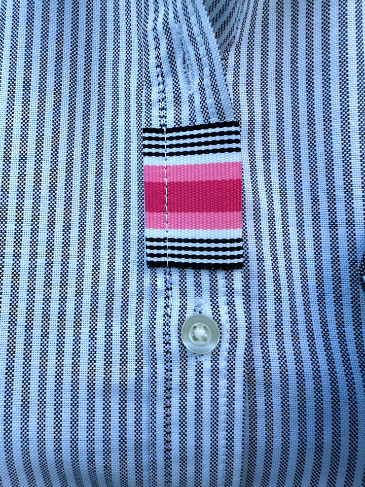 Casie2 Banker Stripe Oxford Shirt (Casie2 41)