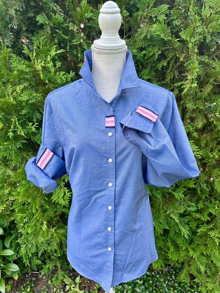Casie2 Navy Oxford Shirt (Casie2 39)