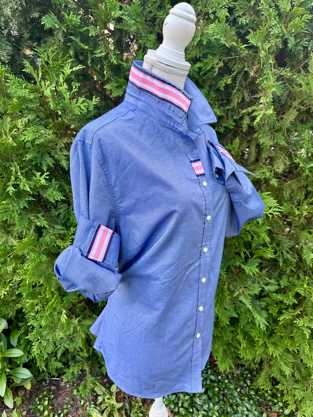 Casie2 Navy Oxford Shirt (Casie2 39)