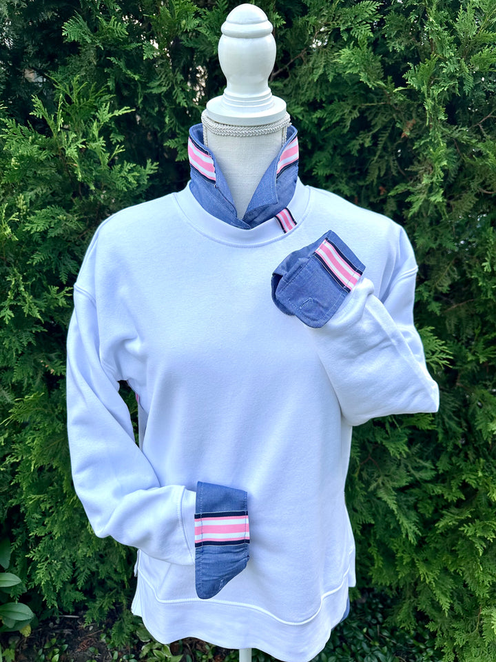 Casie2 Navy Oxford Shirt (Casie2 39)