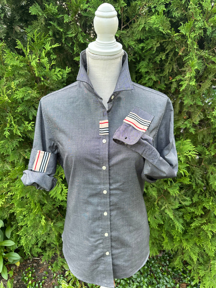 Casie2 Black Oxford Shirt (Casie2 40)