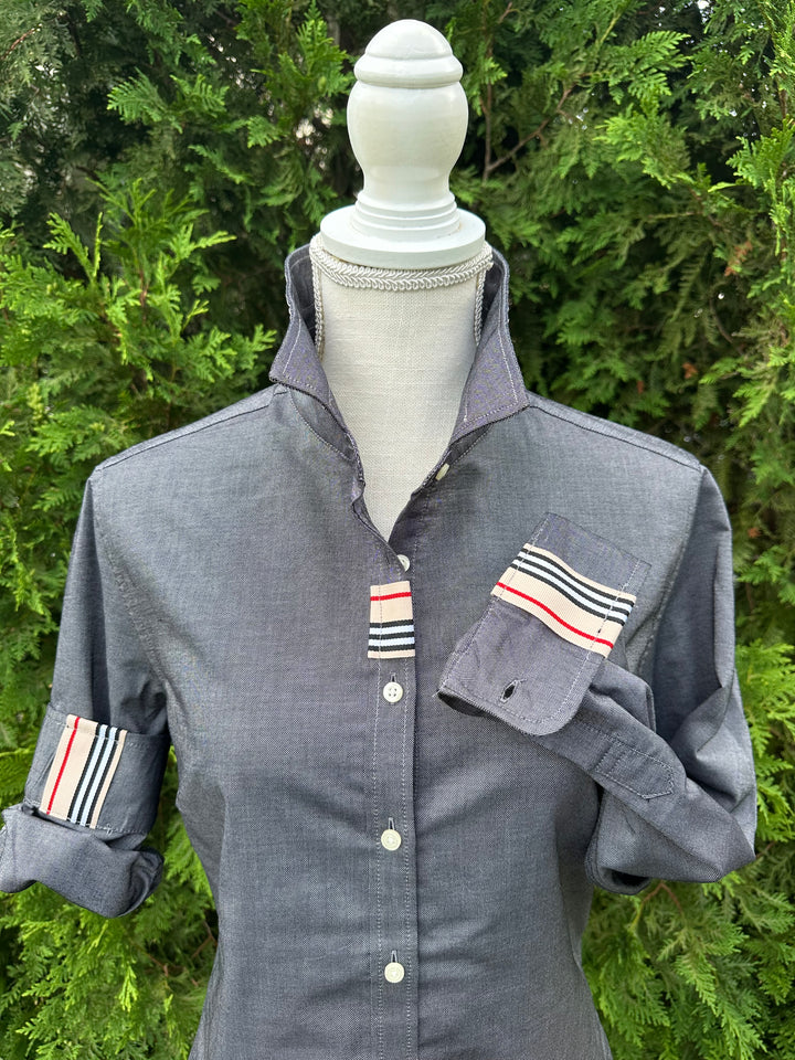 Casie2 Black Oxford Shirt (Casie2 40)