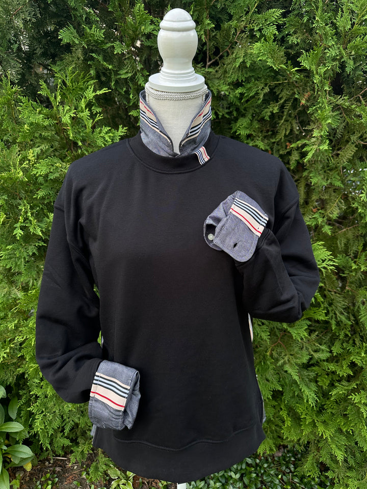 Casie2 Black Oxford Shirt (Casie2 40)