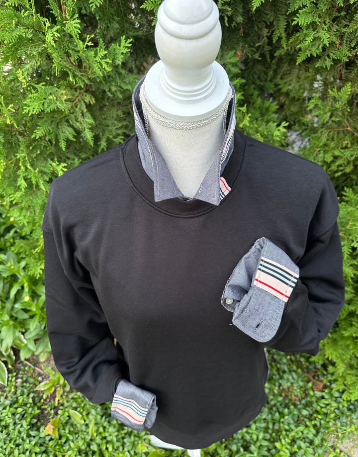 Casie2 Black Oxford Shirt (Casie2 40)