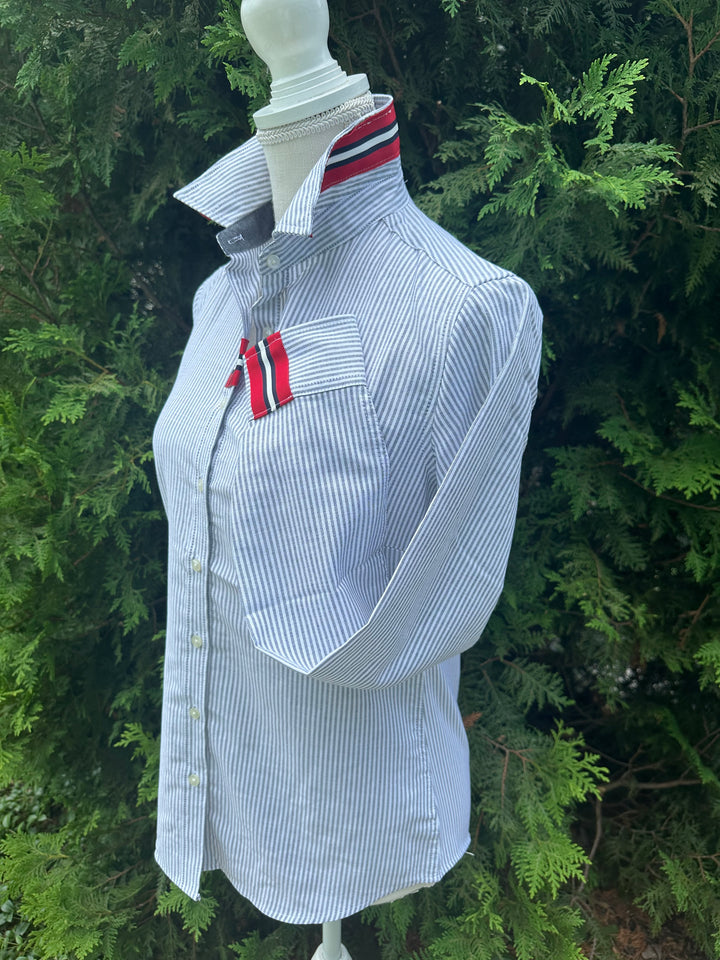 Casie2 Banker Stripe Oxford Shirt (Casie2 42)
