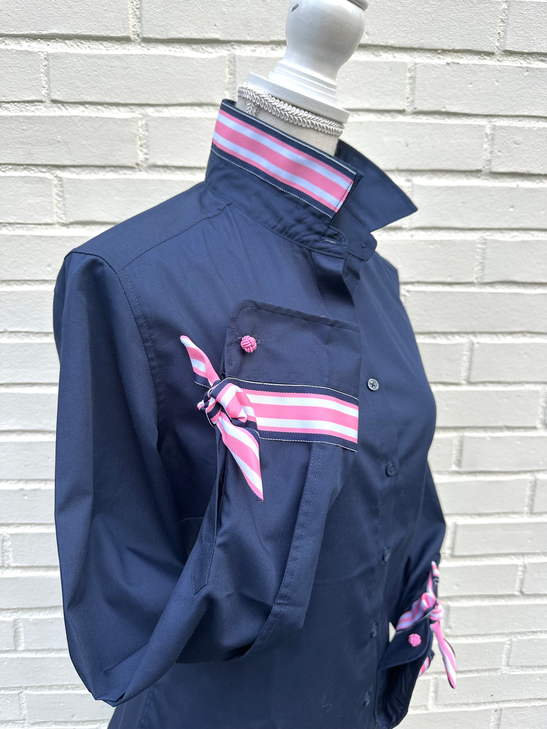 Audrey Ribbon French Cuff Shirt (RFC47)