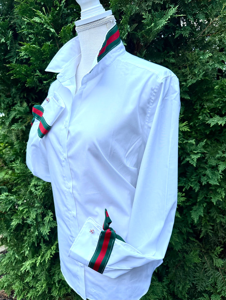 Audrey Ribbon French Cuff Shirt (RFC43)