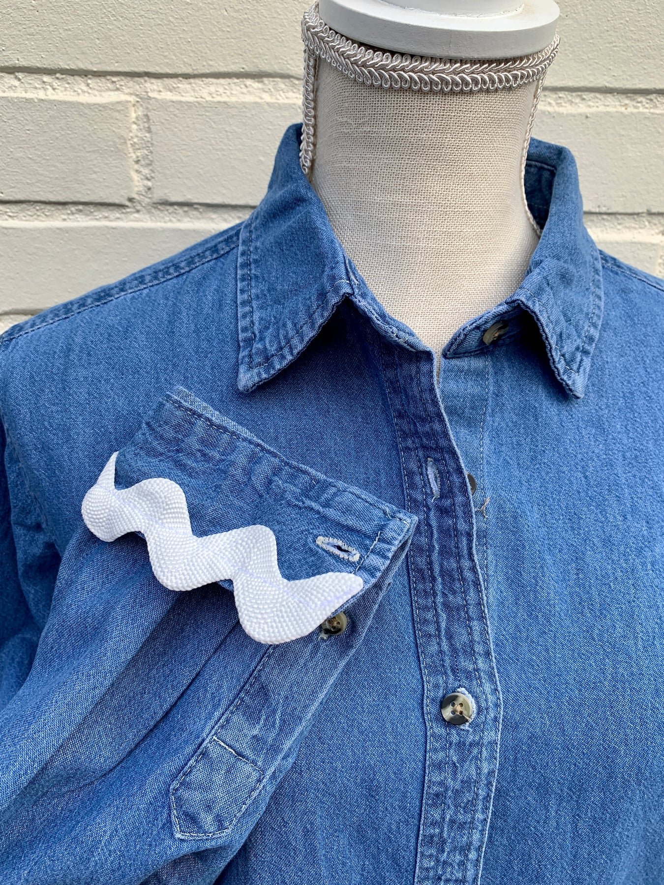 The Ric Rac Shirt Pearly Vine