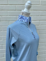 SALE - 2XL & 3XL ONLY - Janet 1/4 Zip Pullover w SPF 40 (SPF03) *FINAL SALE*