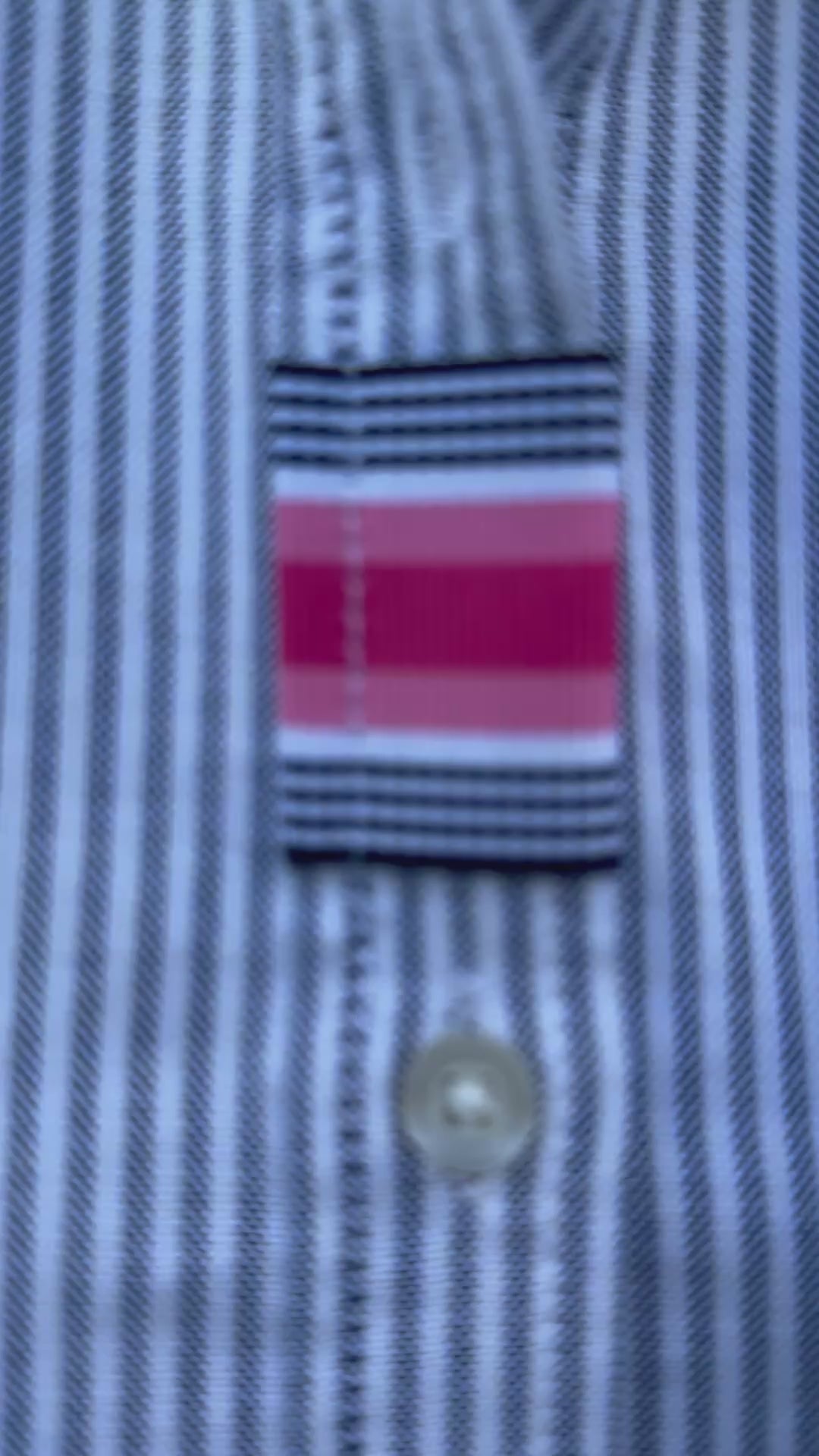 Casie2 Banker Stripe Oxford Shirt (Casie2 41)