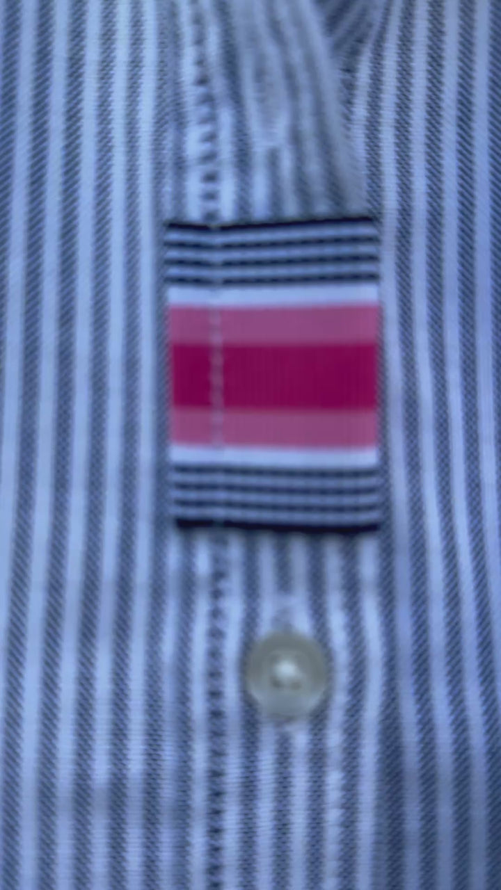 Casie2 Banker Stripe Oxford Shirt (Casie2 41)