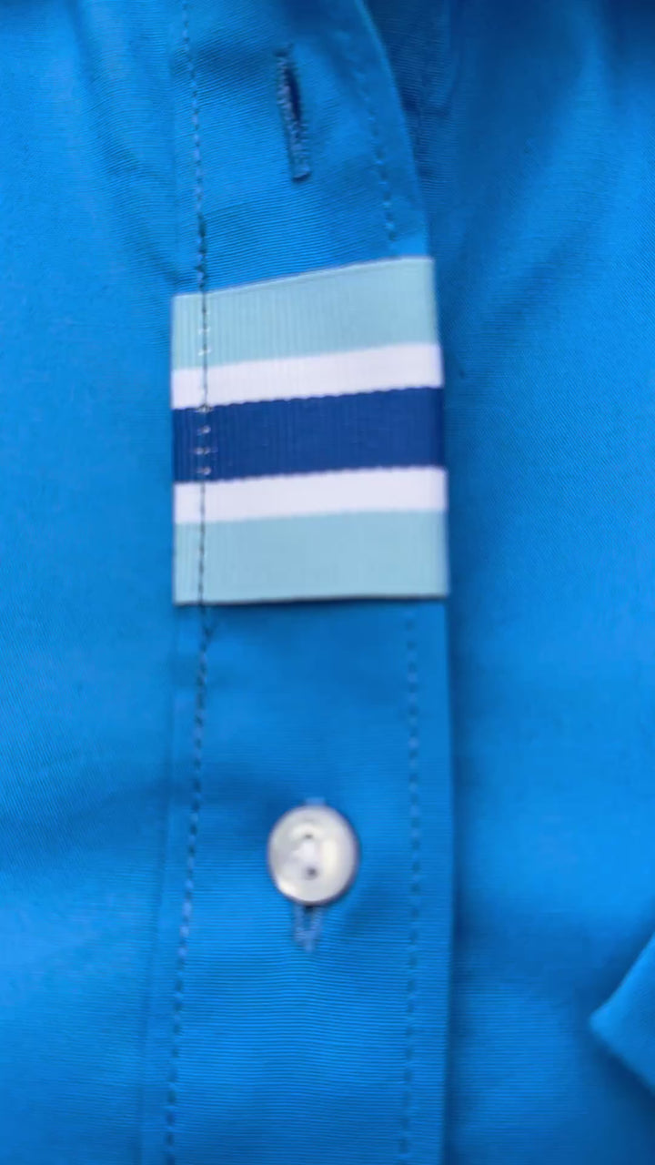 SALE - M ONLY - Sweet Caroline 3/4 Sleeve Ribbon Shirt (SC06) *FINAL SALE*