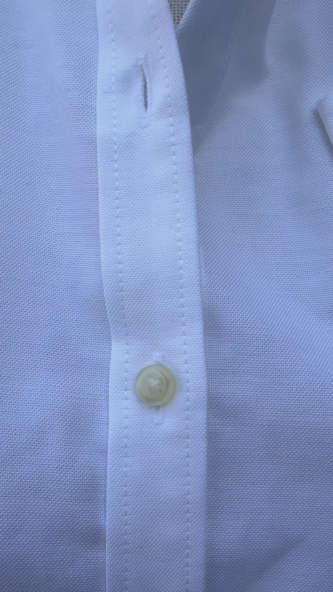 Mary Tyler Moore Ruffled Untucked Oxford  - White w White Oxford Ruffle (MTM-WT)