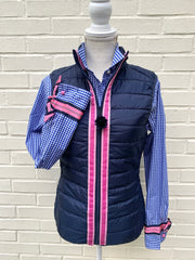 Maggie May Ribbon Puffer Vest (PF13)