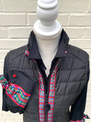 SALE - Maggie May Ribbon Puffer Vest (PF19) *FINAL SALE*