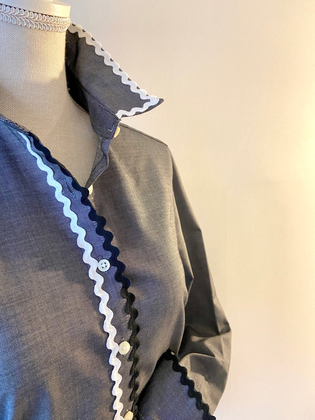 Charlotte Ric Rac Oxford Shirt (CLT01)