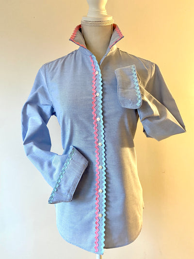 Charlotte Ric Rac Oxford Shirt (CLT03)