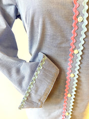 Charlotte Ric Rac Oxford Shirt (CLT03)
