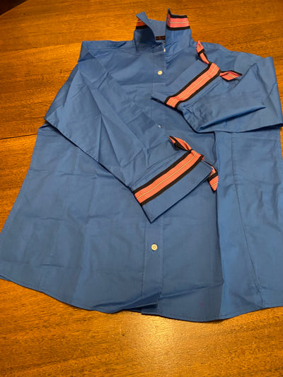 SALE L ONLY - Ann 3/4 Sleeve Ribbon Tie Shirt  **FINAL SALE**