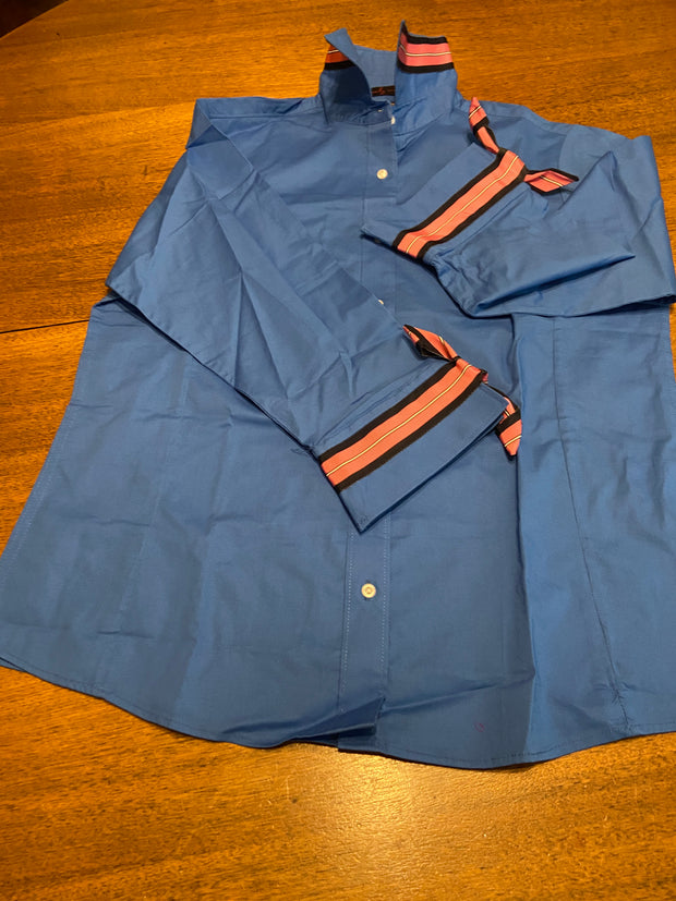 SALE L ONLY - Ann 3/4 Sleeve Ribbon Tie Shirt  **FINAL SALE**