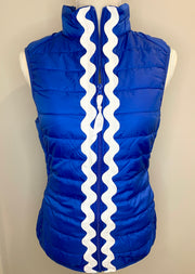 SALE - XS ONLY - Maggie May Jumbo Ric Rac Puffer Vest (PF22) *FINAL SALE*